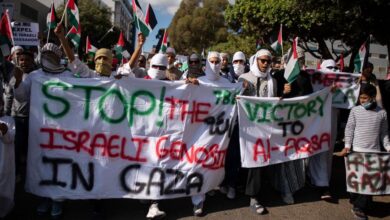 Palestinians hail south africa for bringing gaza genocide case