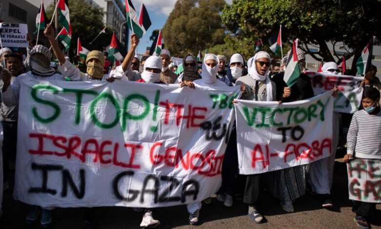 Palestinians hail south africa for bringing gaza genocide case