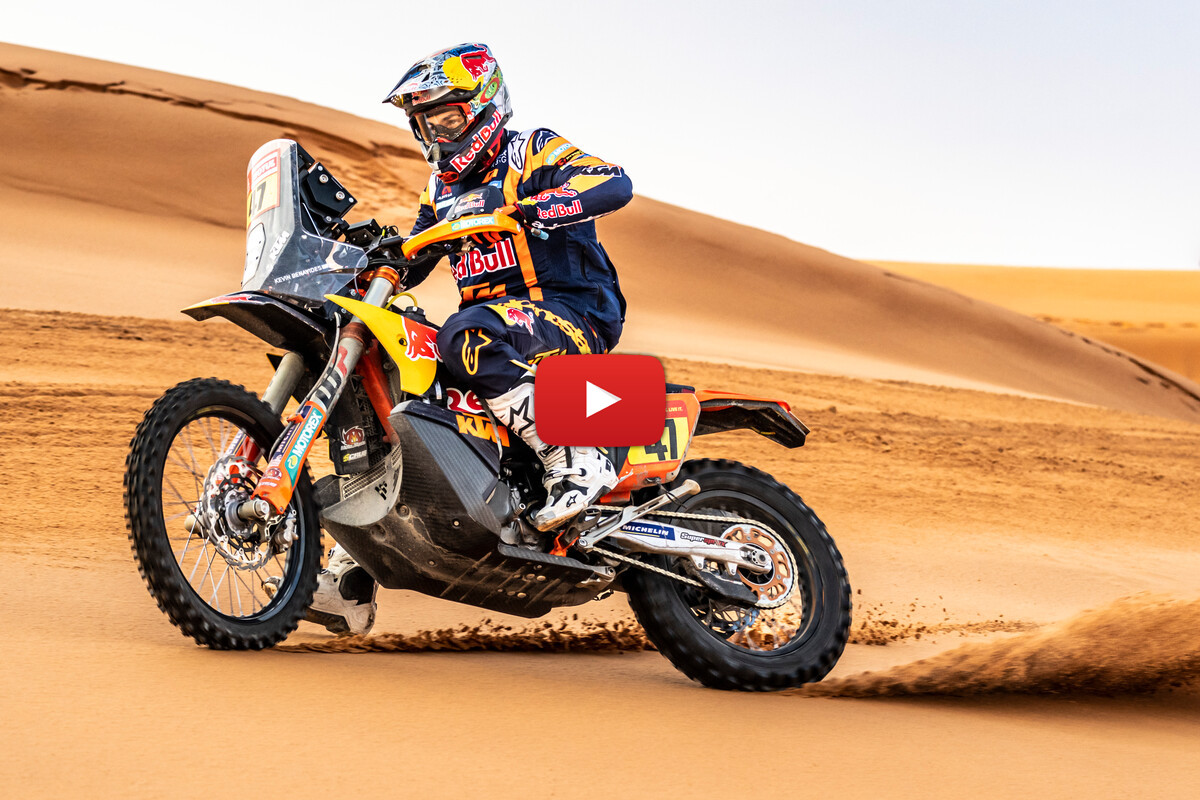 French double in dakar rally as loeb and van beveren win stage nine