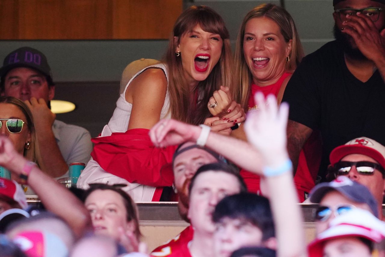 The super bowl taylor s version top chiefs fan takes spotlight