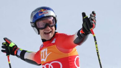 Odermatt sizzles in garmisch to extend overall lead