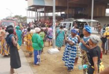 Women protest after one killed in bombing in western cameroon