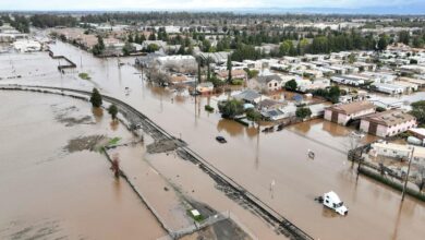 California storm triggers flooding mudslides power outages