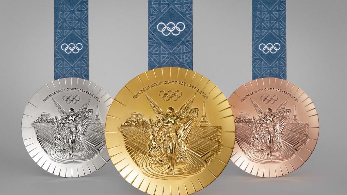 Paris olympics medals to contain piece of eiffel tower