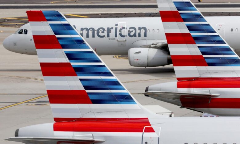 American Airlines flight diversion Rome bomb threat