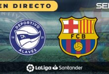 La Liga Barcelona vs Alavés livestreaming details