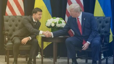 Trump's call of Zelensky as dictator and the leaders' rift