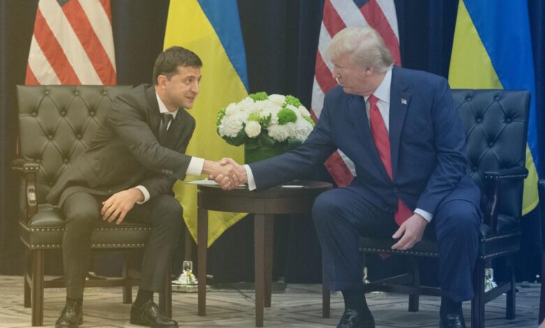 Trump's call of Zelensky as dictator and the leaders' rift