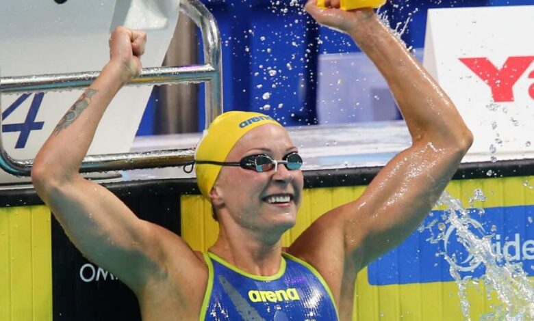 Sjostrom and wiffen end swim worlds with a splash