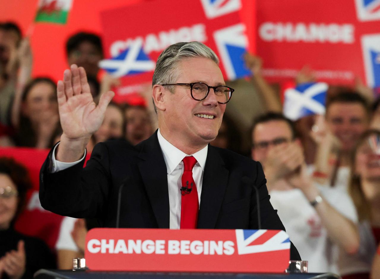 Labour is the party of business uk s starmer tells corporate bigwigs