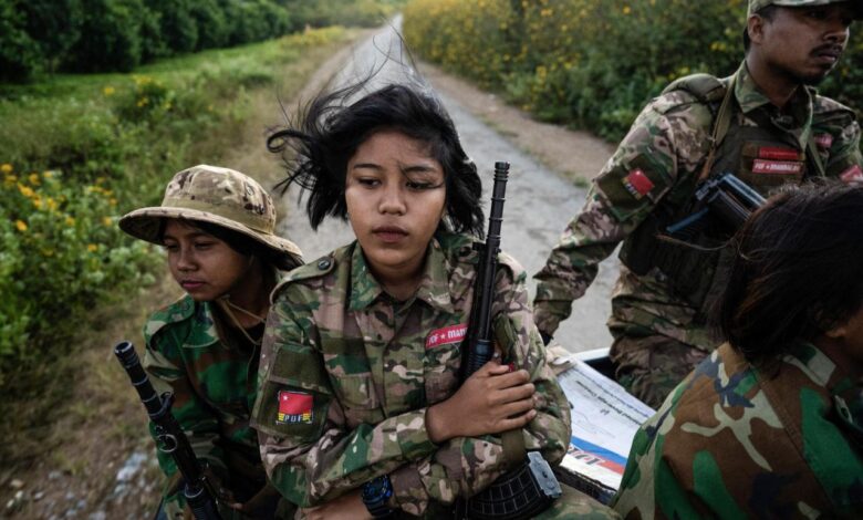 Exclusive myanmar s young people take up arms against junta