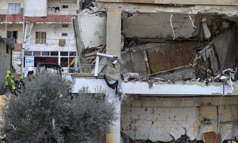 Israeli strikes in lebanon kill 5 fighters from hezbollah ally