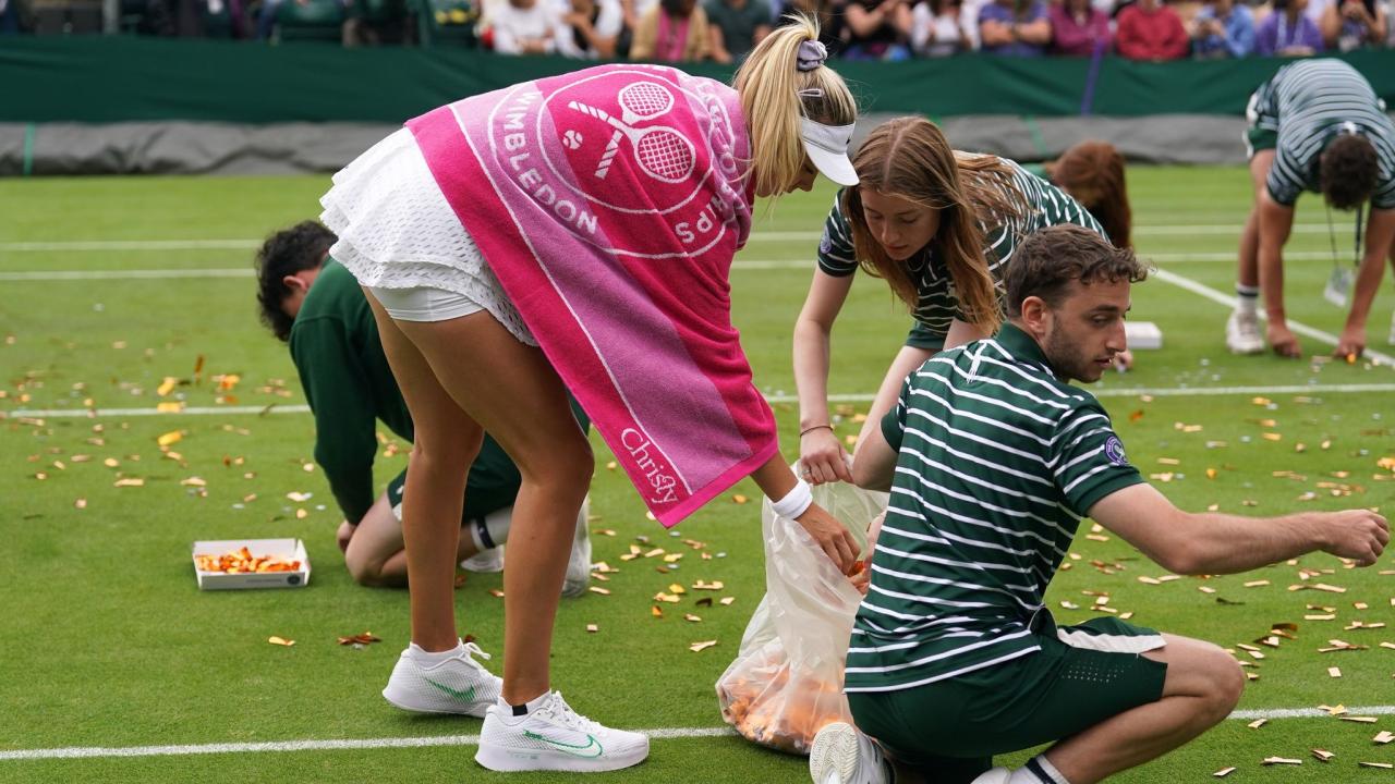 Three guilty over wimbledon climate protests