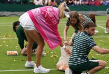 Three guilty over wimbledon climate protests