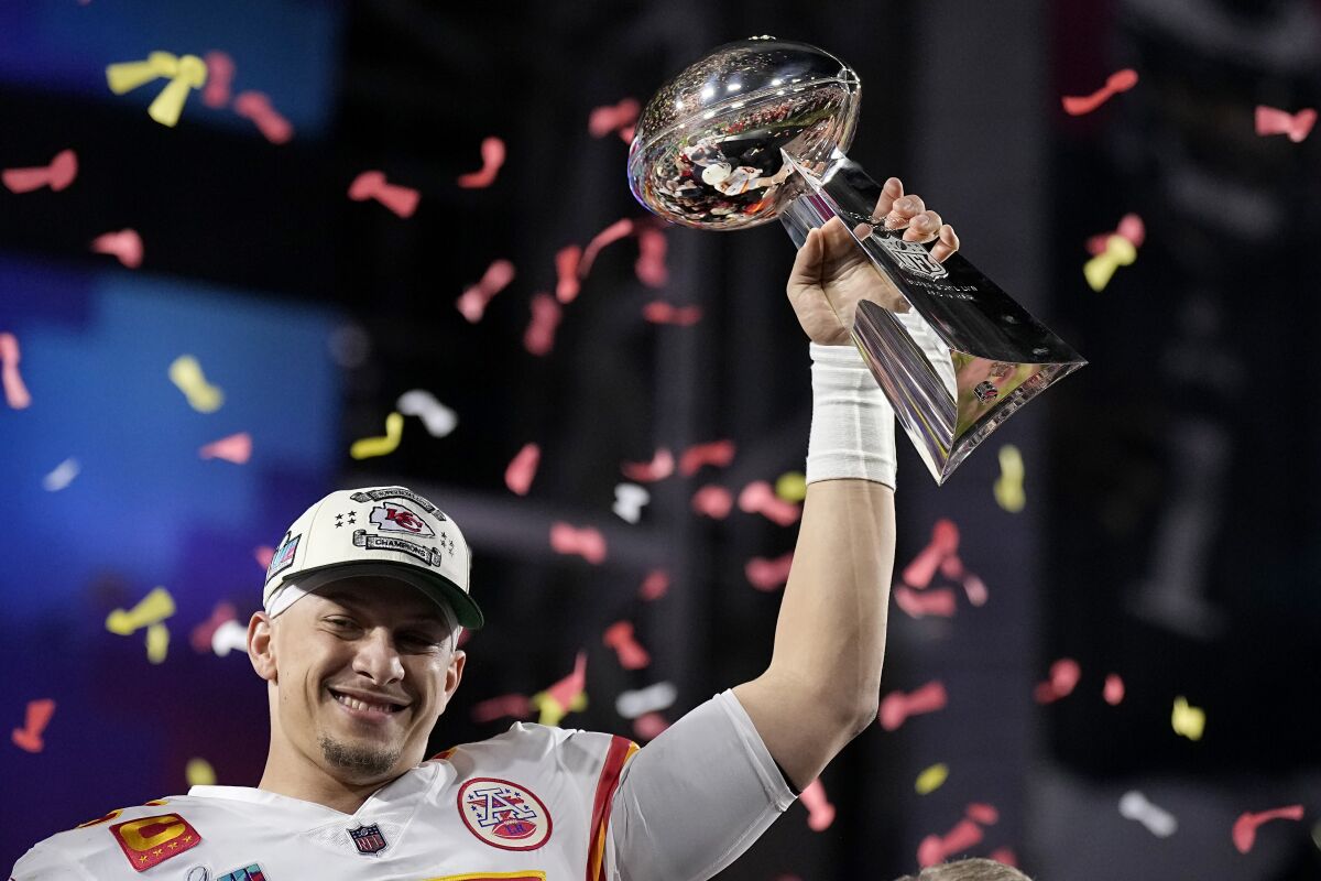 Mahomes named super bowl mvp for third time